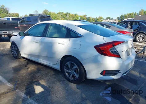 2019 Honda Civic Lx из США, поврежденный, VIN 2HGFC2F68KH552743